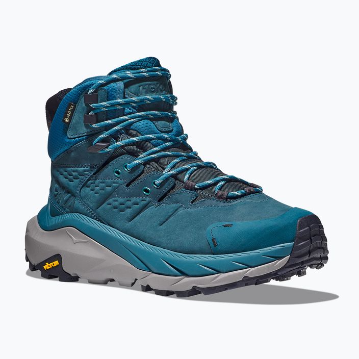 Men's trekking boots HOKA Kaha 2 GTX blue coral/blue graphite 7