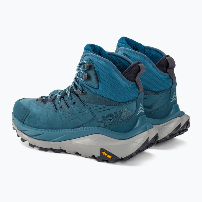 Men's trekking boots HOKA Kaha 2 GTX blue coral/blue graphite 3
