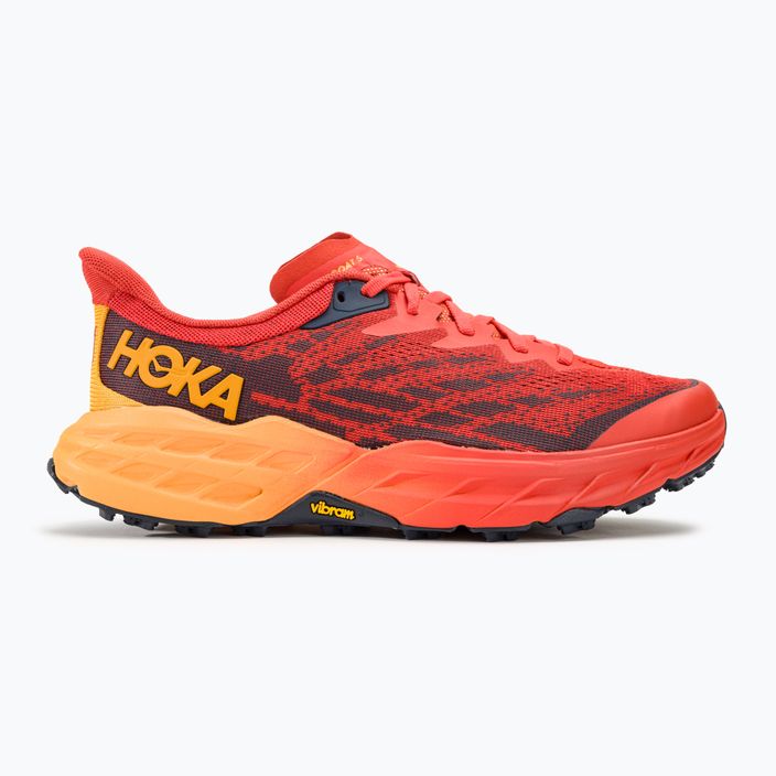 Men's running shoes HOKA Speedgoat 5 fiesta/radiant yellow 2