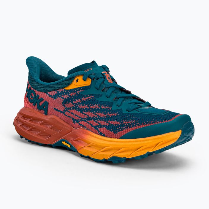 Women's running shoes HOKA Speedgoat 5 blue-orange 1123158-BCCML