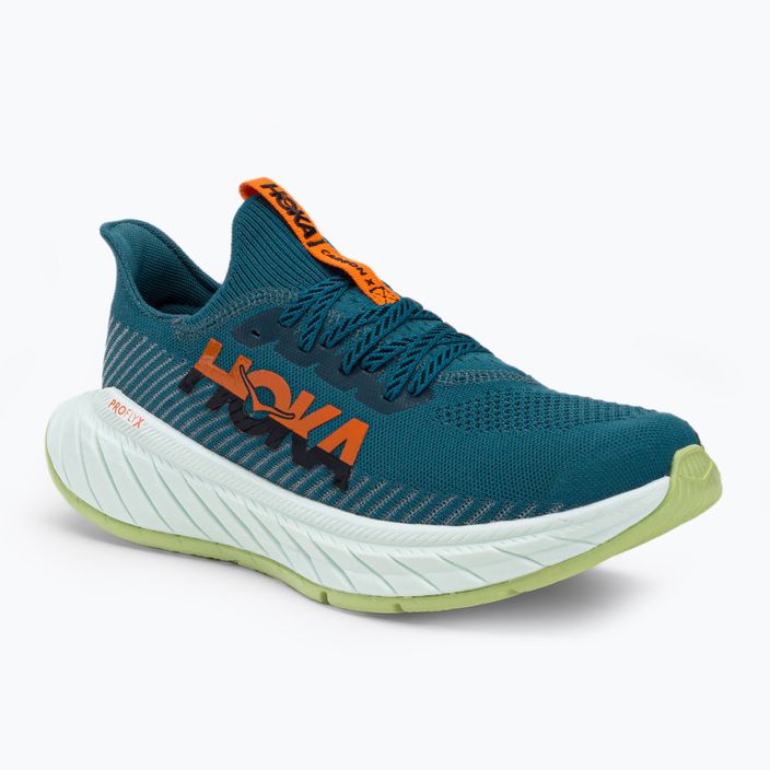 HOKA men's running shoes Carbon X 3 blue 1123192-BCBLC