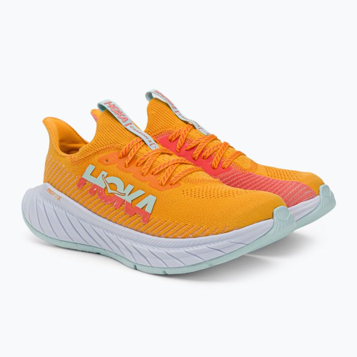 HOKA men's running shoes Carbon X 3 orange 1123192-RYCM 3