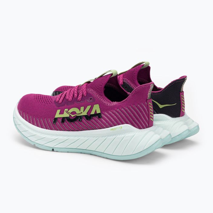 Women's running shoes HOKA Carbon X 3 pink 1123193-FFBL 6