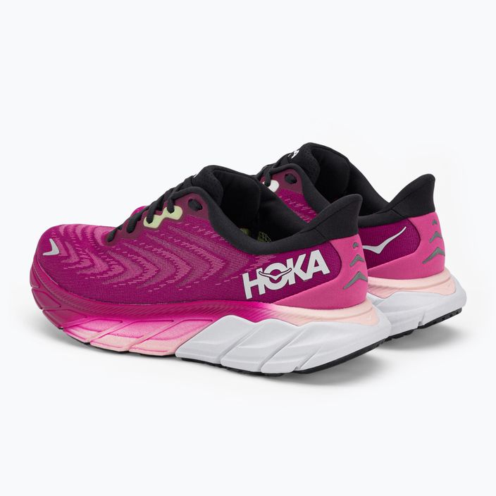 Women's running shoes HOKA Arahi 6 pink 1123195-FFIR 4