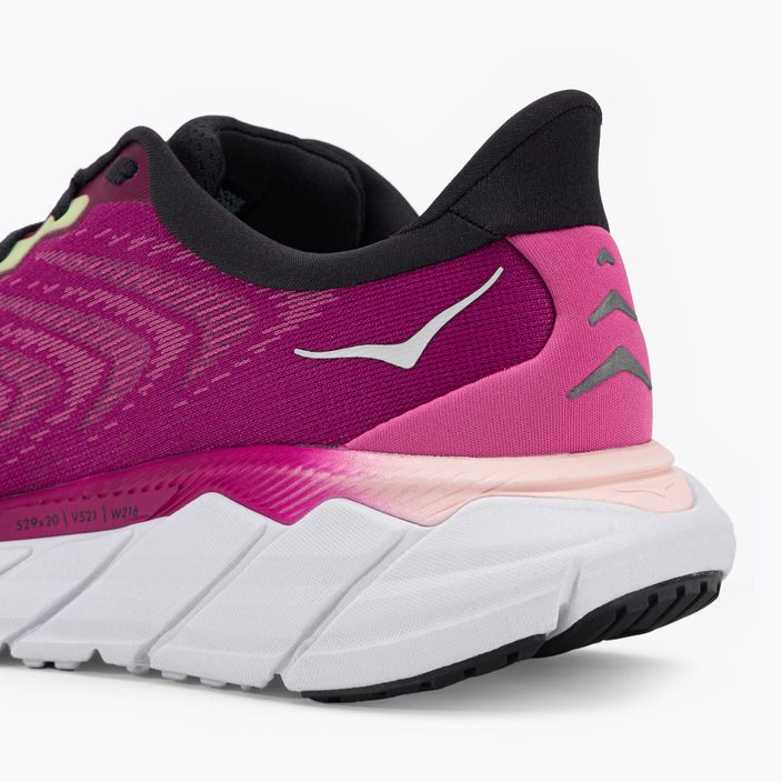 Women's running shoes HOKA Arahi 6 pink 1123195-FFIR 10