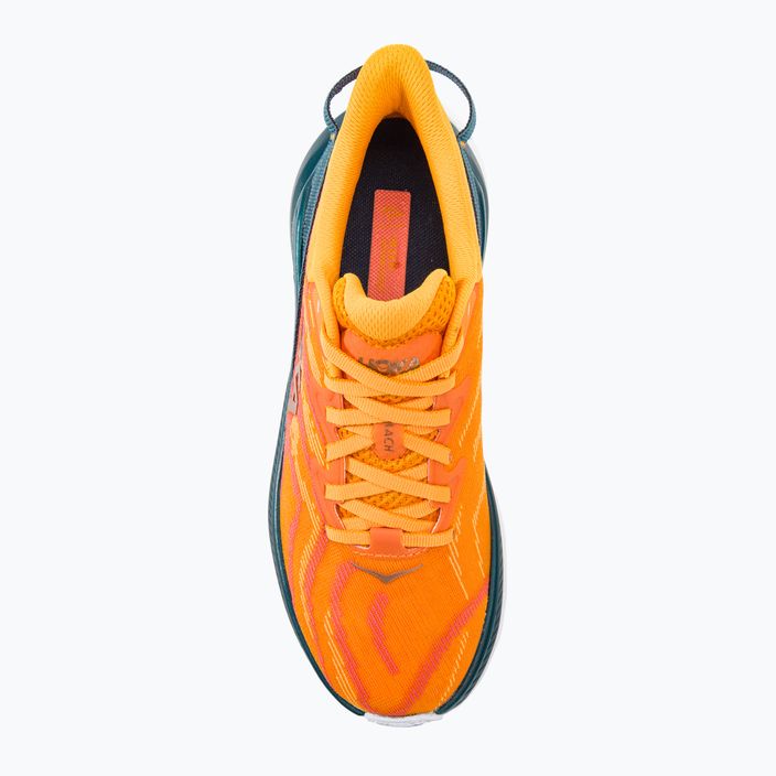 Women's running shoes HOKA Mach Supersonic radiant yellow/camellia 6