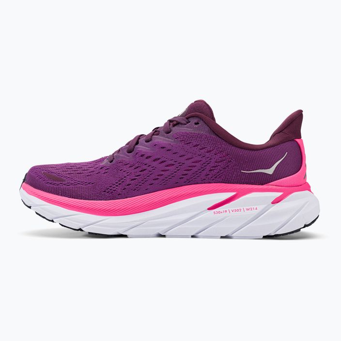 Women's running shoes HOKA Clifton 8 purple 1119394-GWBY 9