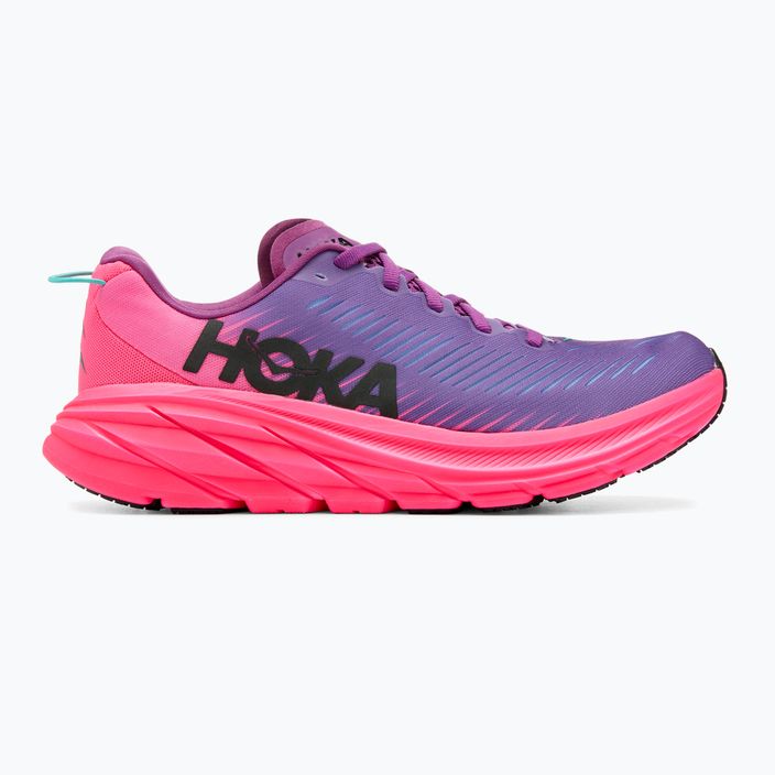 Women's running shoes HOKA Rincon 3 beautyberry/knockout pink 8