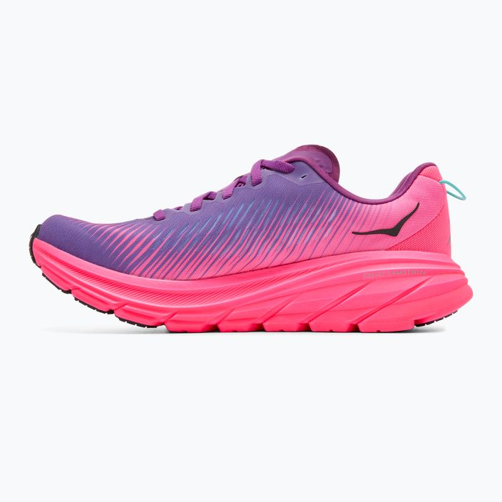 Women's running shoes HOKA Rincon 3 beautyberry/knockout pink 9