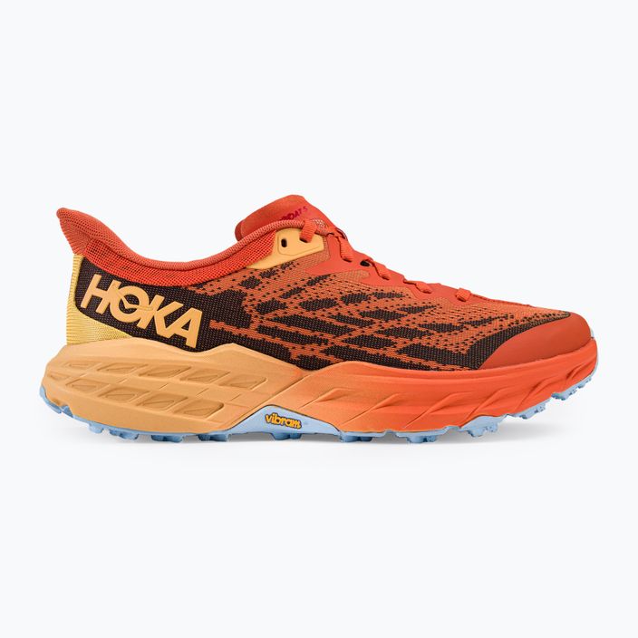 HOKA Speedgoat 5 men's running shoes orange 1123157-PBAY 2