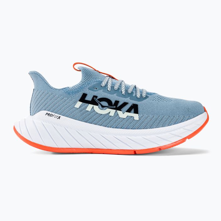 Men's running shoes HOKA Carbon X 3 mountain spring/puffin's bill 2