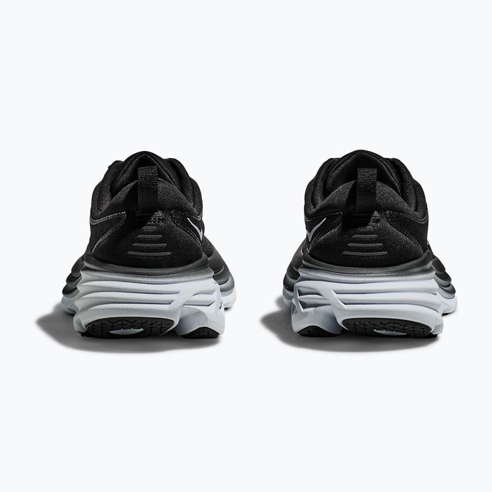 Men's running shoes HOKA Bondi 8 black/white 14