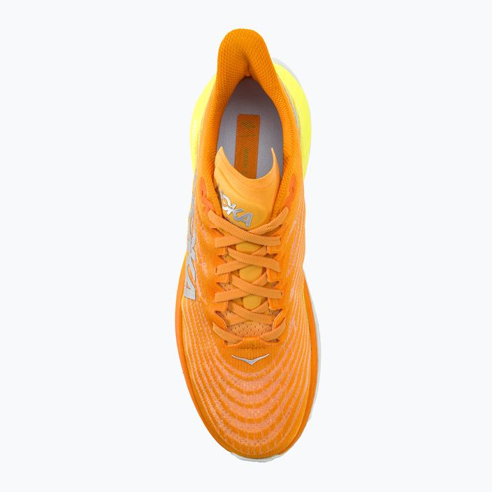 Men's running shoes HOKA Mach 5 radiant yellow orange 6