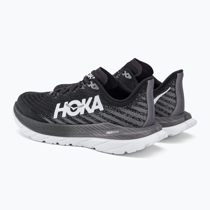 HOKA Mach 5 men's running shoes black 1127893-BCSTL 4