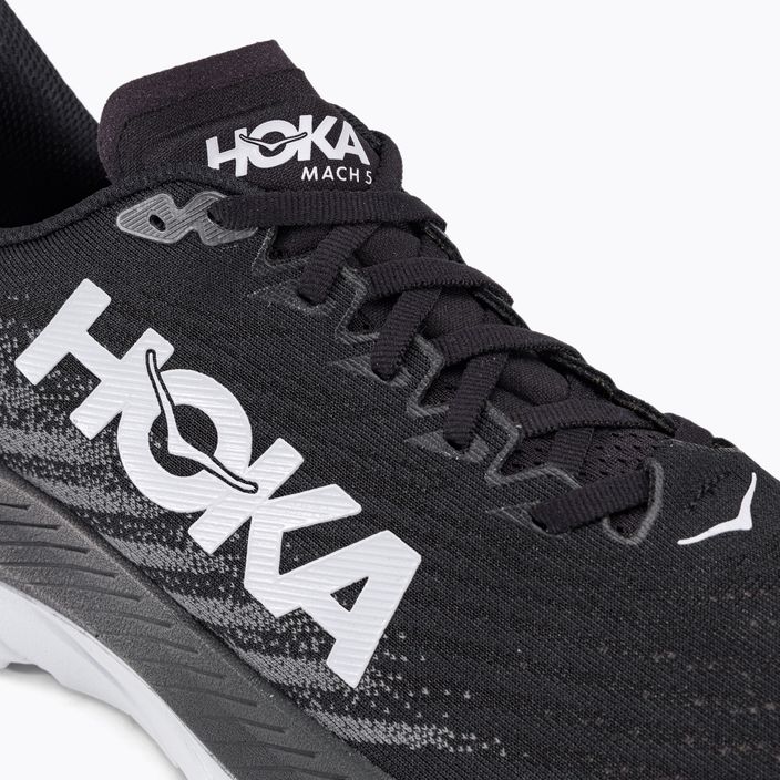 HOKA Mach 5 men's running shoes black 1127893-BCSTL 10