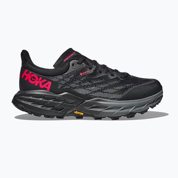 Women's running shoes HOKA Speedgoat 5 GTX black/black 8