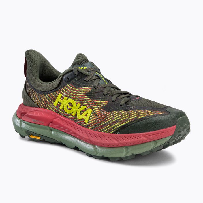 HOKA men's running shoes Mafate Speed 4 green 1129930-TFST