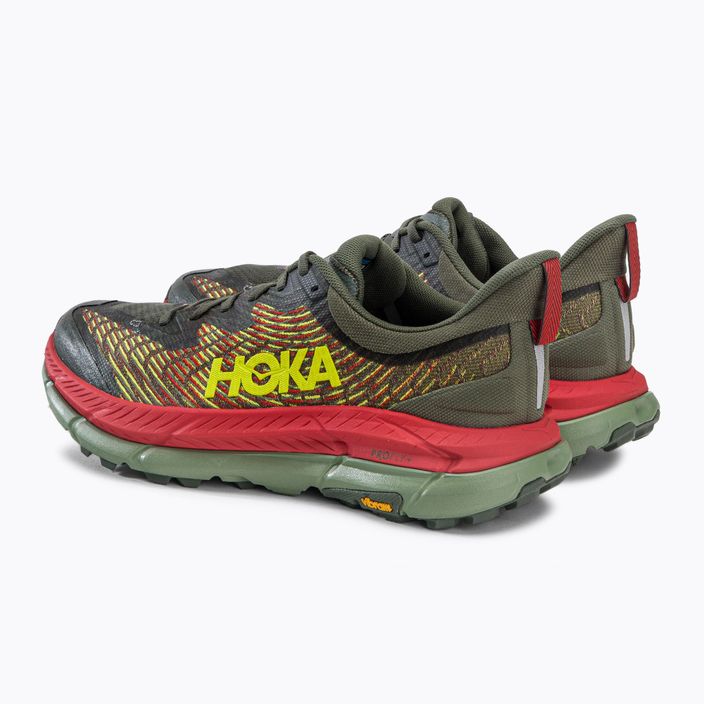 HOKA men's running shoes Mafate Speed 4 green 1129930-TFST 3