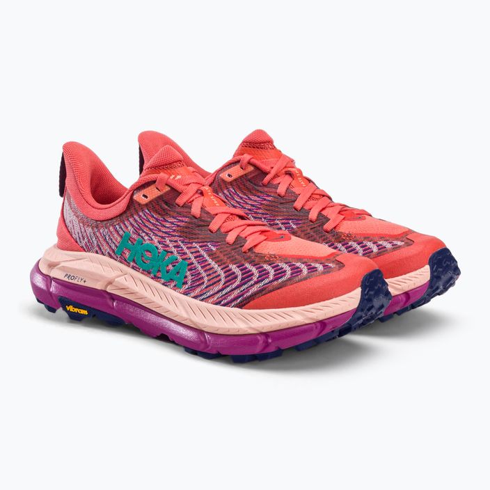 Women's running shoes HOKA Mafate Speed 4 orange 1131056-CPPF 3