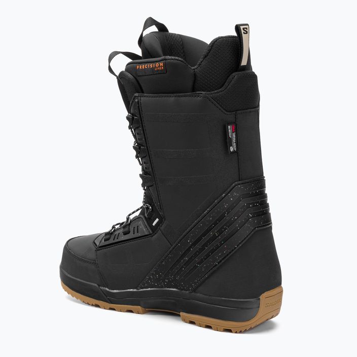 Men's snowboard boots Salomon Malamute black L41672300 2