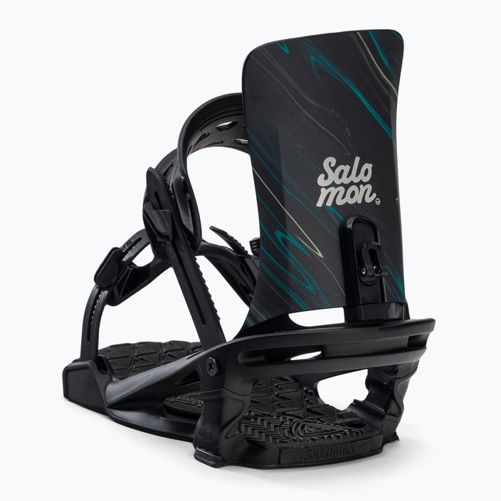 Women's snowboard bindings Salomon Nesta black L41778100 4