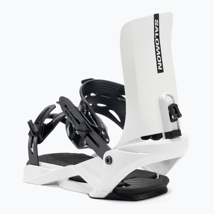 Snowboard bindings Salomon Rhythm white 4