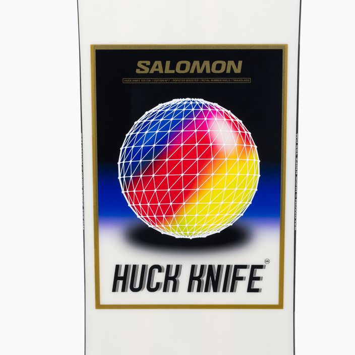 Men's snowboard Salomon Huck Knife white L47018300 6