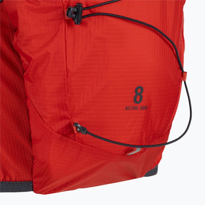Salomon Active Skin 8 set running waistcoat red LC1909600 6