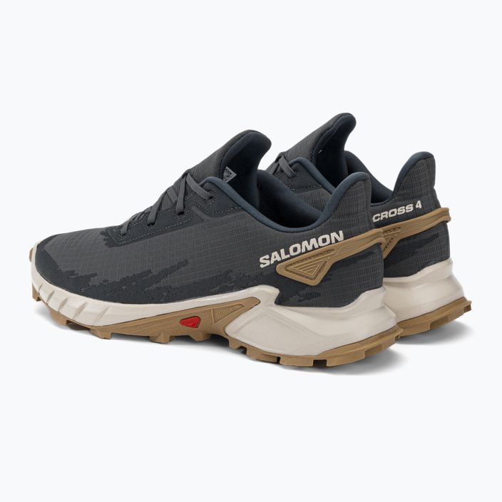 Salomon Alphacross 4 grey men's trail shoes L41724100 3
