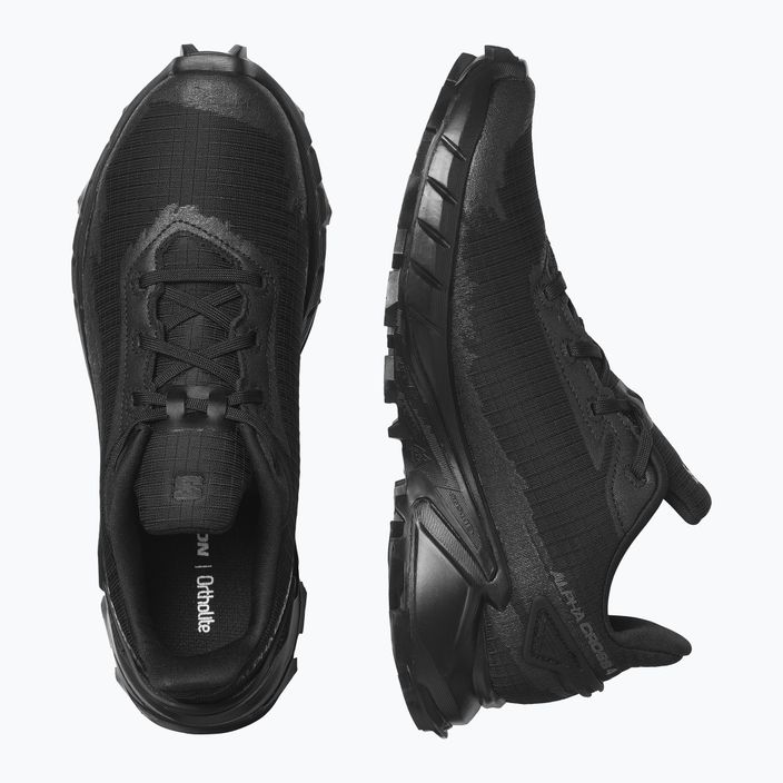 Salomon Alphacross 4 women's trail shoes black 14