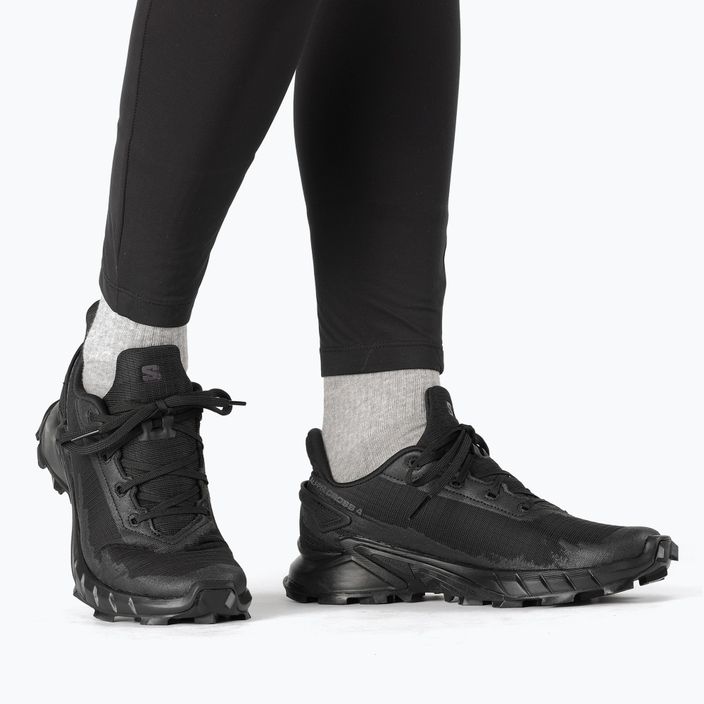 Salomon Alphacross 4 women's trail shoes black 16