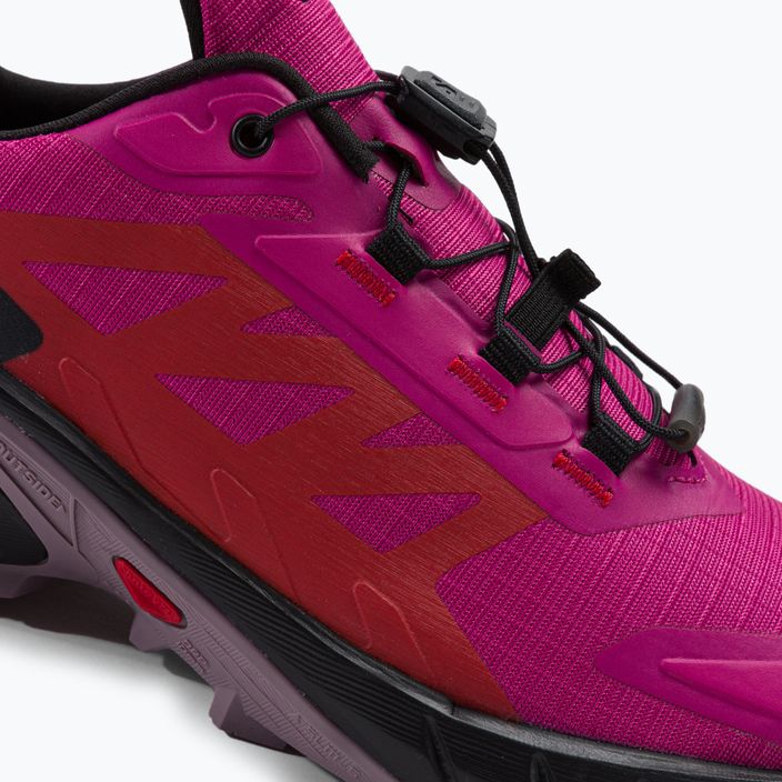 Women's running shoes Salomon Supercross 4 pink L41737600 8