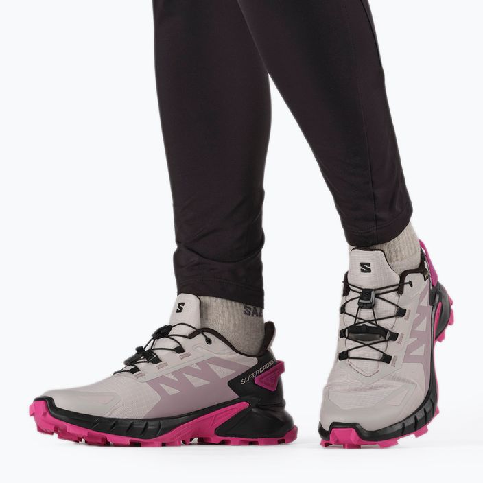 Women's running shoes Salomon Supercross 4 GTX grey L41735500 10