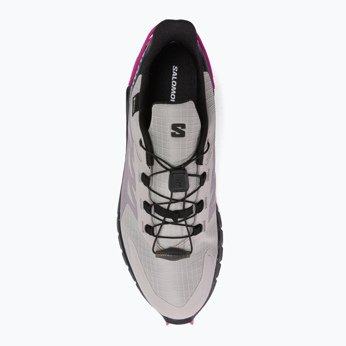 Women's running shoes Salomon Supercross 4 GTX grey L41735500 6