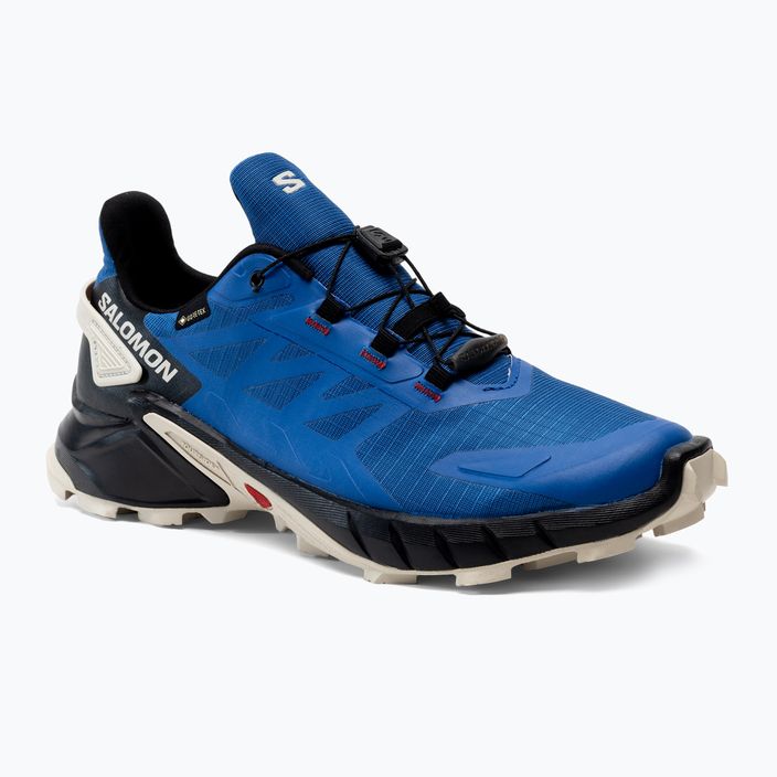 Men's running shoes Salomon Supercross 4 GTX blue L41732000