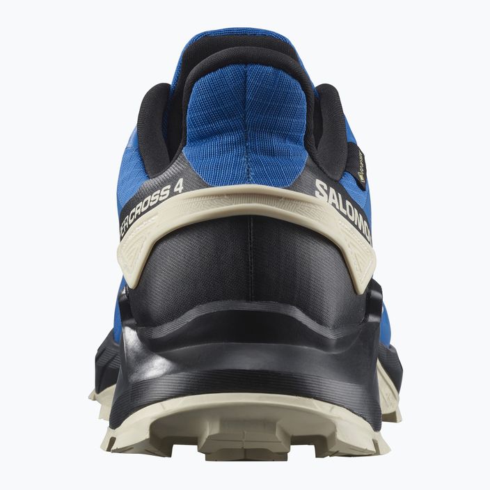 Men's running shoes Salomon Supercross 4 GTX blue L41732000 9