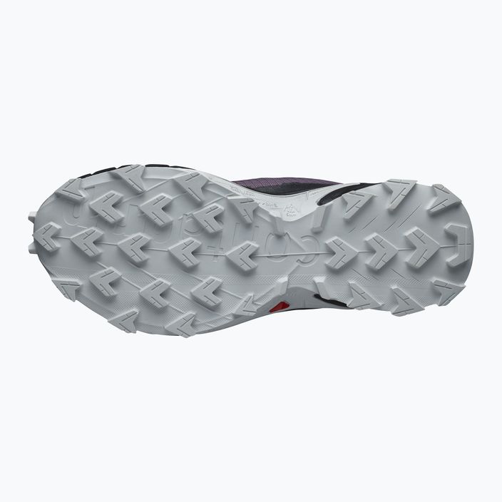 Women's trail shoes Salomon Alphacross 4 purple L41725200 15