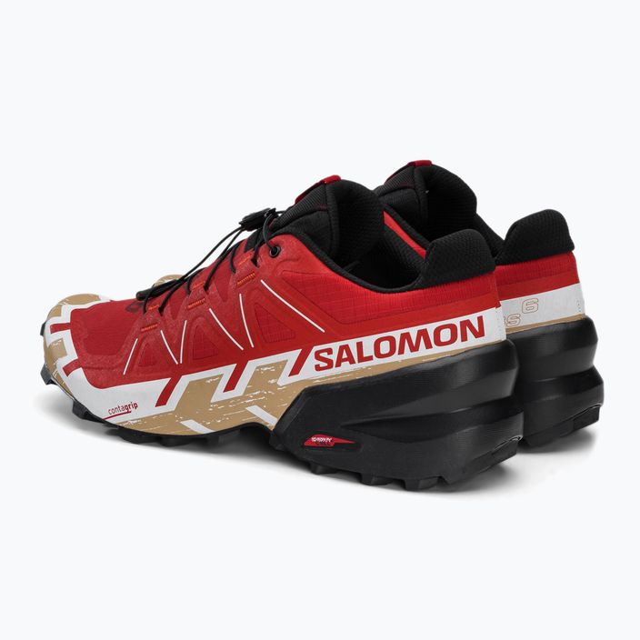 Salomon Speedrcross 6 men's running shoes red L41738200 6