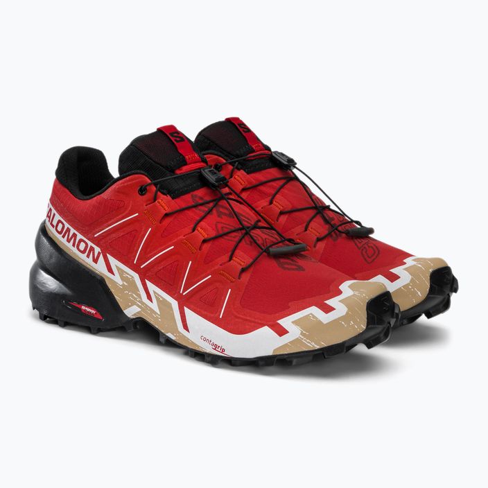 Salomon Speedrcross 6 men's running shoes red L41738200 7