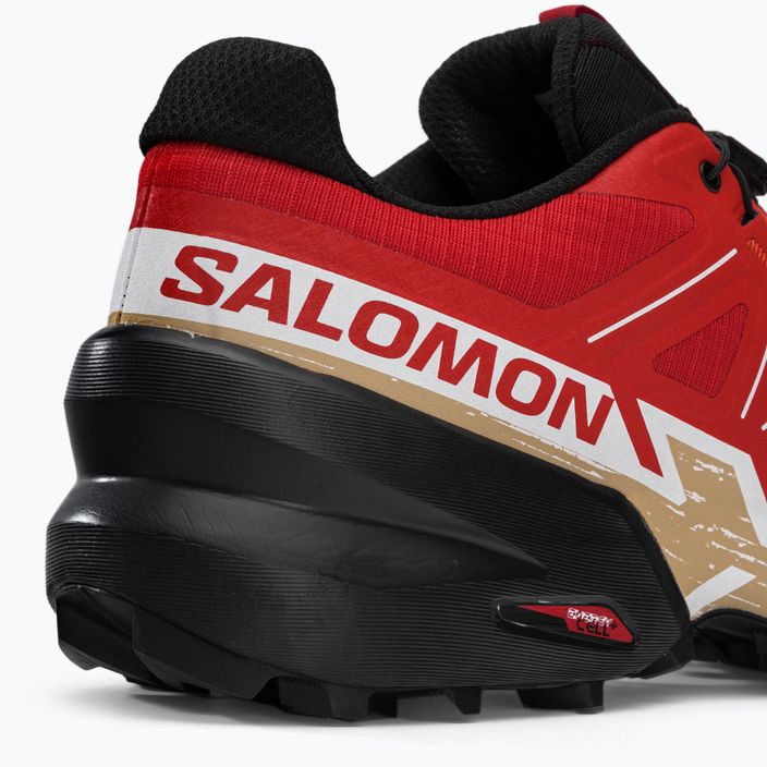 Salomon Speedrcross 6 men's running shoes red L41738200 12