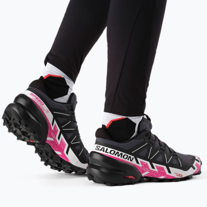 Women's running shoes Salomon Speedrcross 6 grey L41743000 4