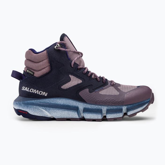 Salomon Predict Hike Mid GTX women's hiking boots purple L41737000 2
