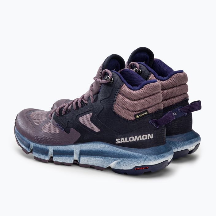 Salomon Predict Hike Mid GTX women's hiking boots purple L41737000 3
