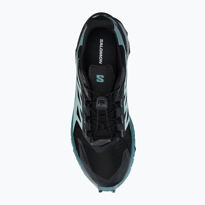 Salomon Supercross 4 GTX women's running shoes black/blue L41735500 6