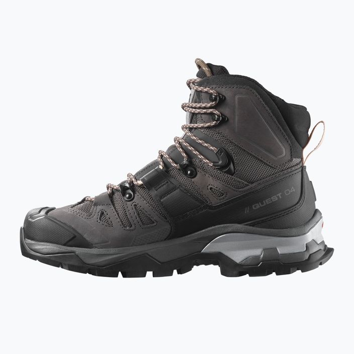 Women's trekking boots Salomon Quest 4 GTX magnet/black/sun 12