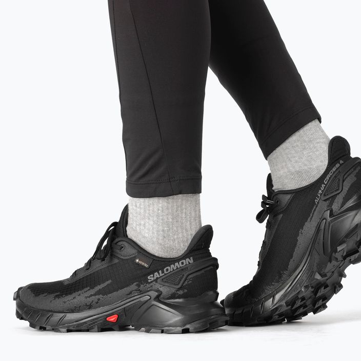 Salomon Alphacross 4 GTX women's trail shoes black L47064100 18