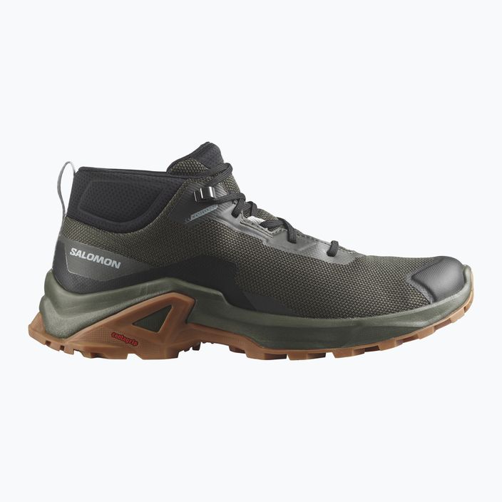 Men's trekking boots Salomon X Reveal Chukka CSWP 2 green L41763000 10