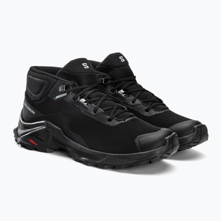 Men's trekking boots Salomon X Reveal Chukka CSWP 2 black L41762900 4