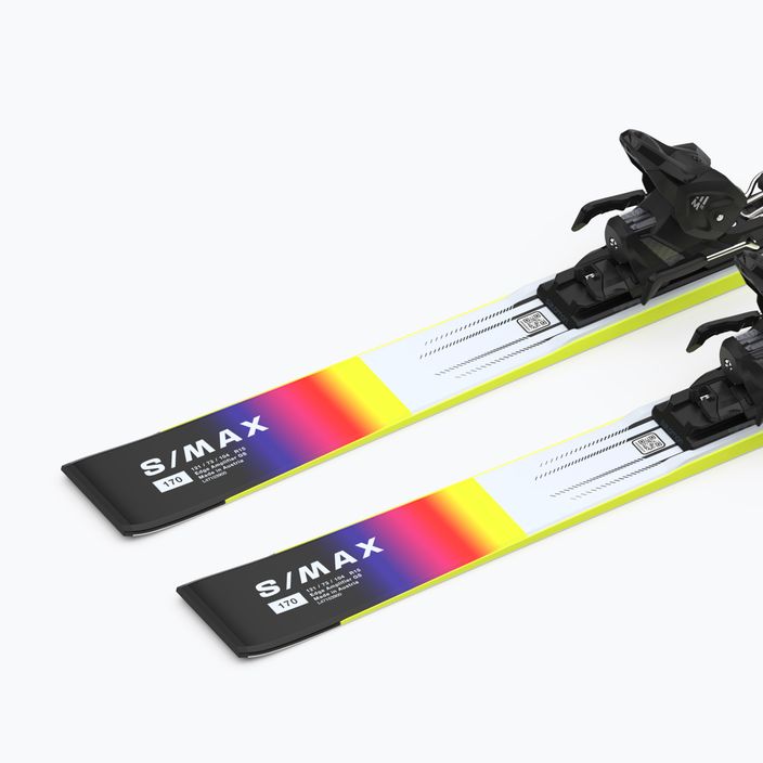 Salomon S/Max Endurance + M10 GW downhill skis white/black/acid green 8
