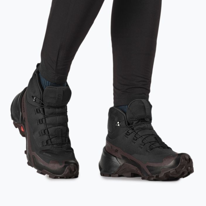 Women's trekking shoes Salomon Cross Hike MID GTX 2 black L41731000 17